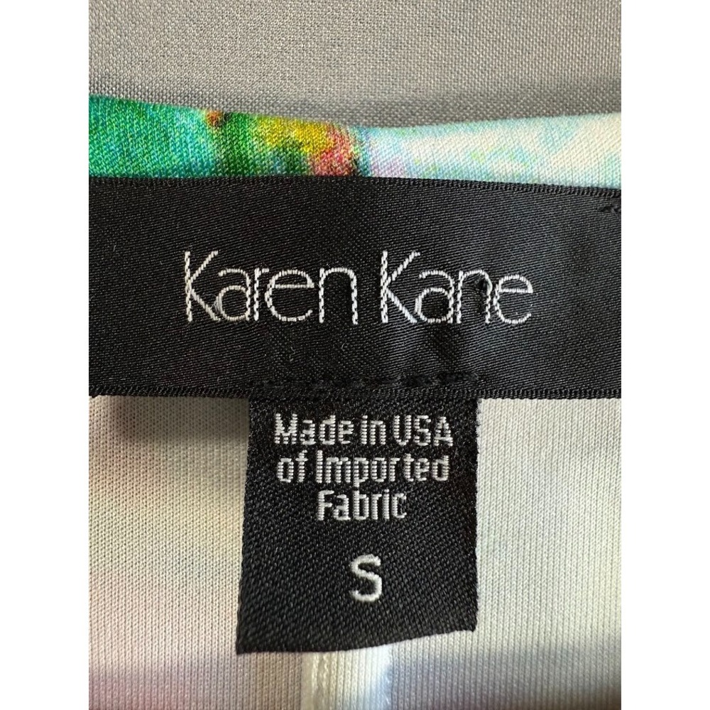 Karen Kane Dress Women Small Multicolor Colorful Crew Neck ‎ Sleeveless Casual - Picture 14 of 16